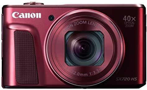 【中古】Canon デジタルカメラ PowerShot SX720 HS レッド 光学40倍ズーム PSSX720HSRE