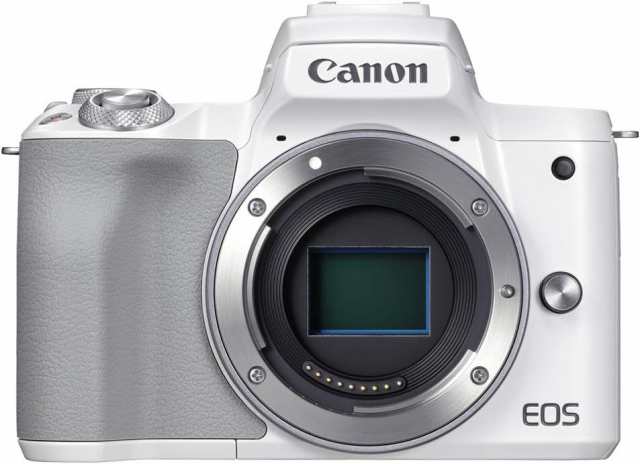 【中古】Canon ミラーレス一眼カメラ EOS Kiss M2 ボディー ホワイト KISSM2WH-BODY