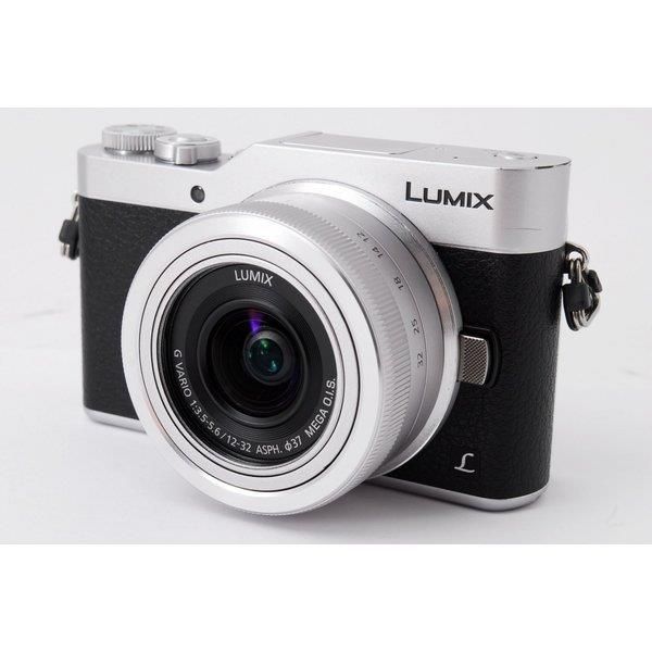 【中古】パナソニック Panasonic  DC-GF9 シルバー レンズキット 美品   microSDカード付き