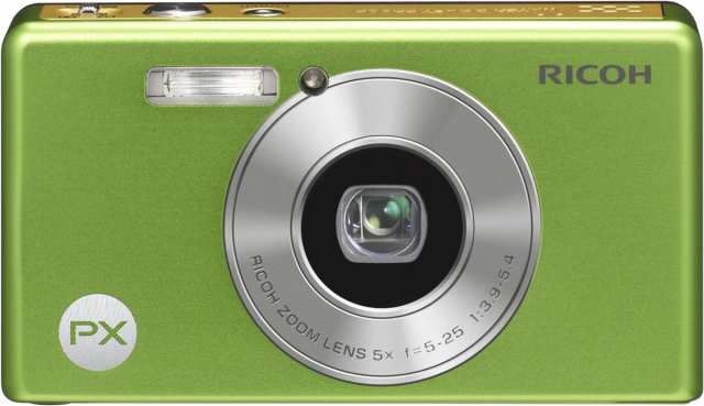 【中古】RICOH 防水デジタルカメラ PX ライムグリーン PXLG