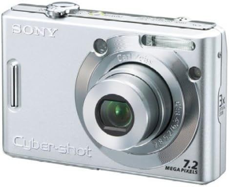 【中古】ソニー SONY デジタルカメラ Cybershot シルバー DSC-W35