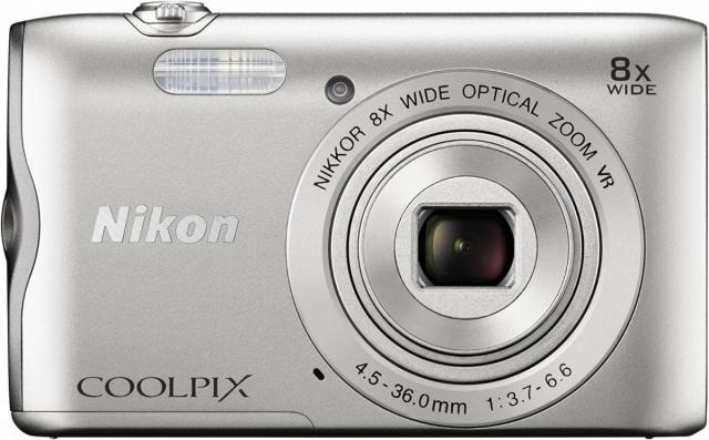 【中古】Nikon デジタルカメラ COOLPIX A300 光学8倍ズーム 2005万画素 シルバー A300SLの通販は