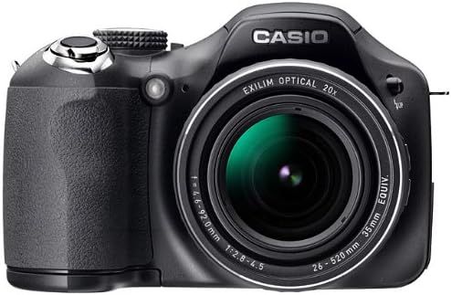 【中古】CASIO デジタルカメラ HIGH SPEED EXILIM EX-FH20 900万画素 光学20倍ズーム 超高速連写 EX-FH20BKの通販は