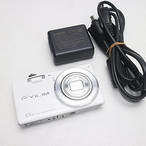 【中古】CASIO　デジカメ　eX-ZS25　ホワイトの通販は
