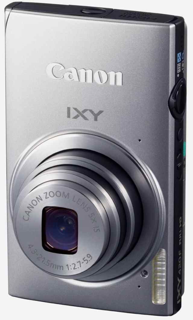 【中古】Canon デジタルカメラ IXY 420F シルバー 光学5倍ズーム 広角24mm Wi-Fi対応 IXY420F(SL)