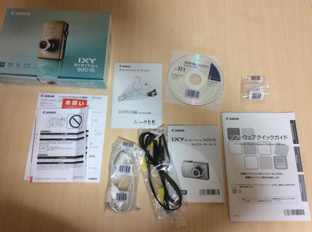 【中古】Canon デジタルカメラ IXY DIGITAL (イクシ) 920 IS ゴールド IXYD920IS(GL)の通販は
