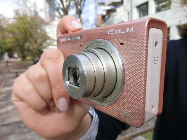 中古】CASIO デジタルカメラ EXILIM EXZR50PK 1610万画素 自分撮り 