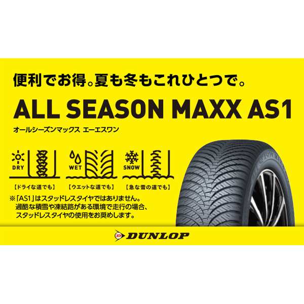 軽自動車用 155/65R14 ダンロップ オールシーズンマックス AS1