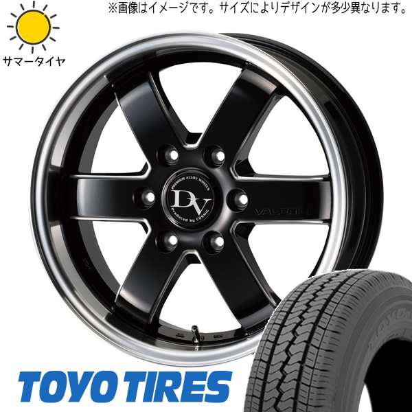 ハイエース 195/80R15 107/105 トーヨータイヤ V02E ディアボレット