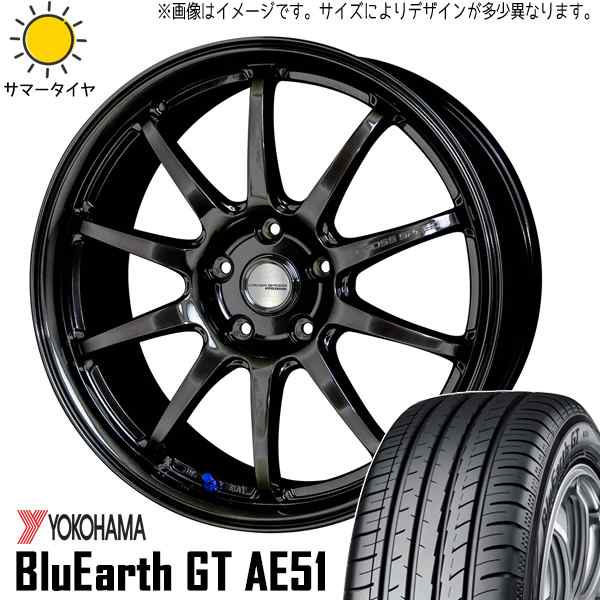 86 スバル BRZ 215/40R18 225/40R18 ヨコハマ GT AE51 クロススピード CR10 18インチ 7.5J +50  5/100 4本SET 夏用の通販はau PAY マーケット TireShop All-Terrain au PAY マーケット－通販サイト