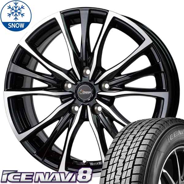 アルファード アテンザ 225/55R17 GY ICENAVI 8 クロノス CH110 17 ...