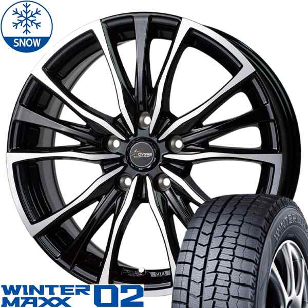 セレナ シビック 215/45R17 BS BLIZZAK VRX3 クロノス CH110 17インチ