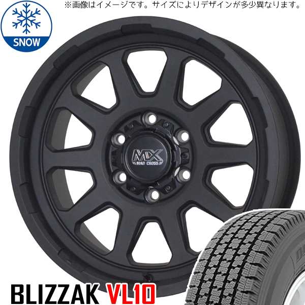 新品 ハイエース VL10 195/80R15 107/105 15インチ マッドクロス ...