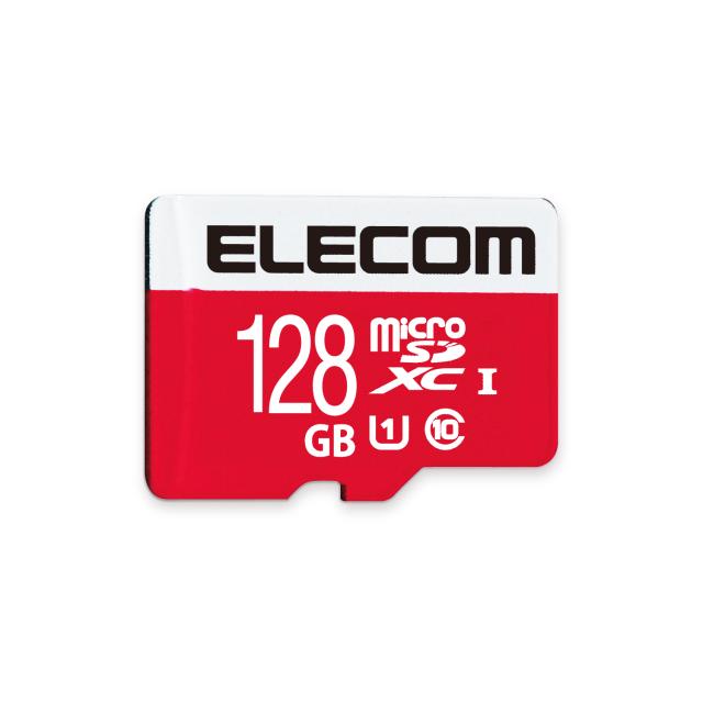 エレコム microSD XCカード NINTENDO SWITCH 検証済み 128G UHS-I U1 Class10 128GB┃GM-MFMS128G