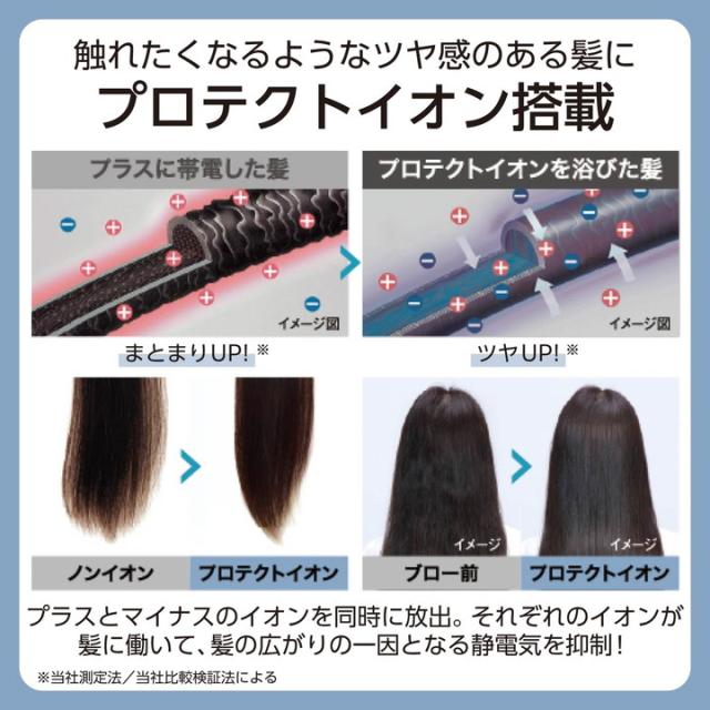 テスコム TESCOMプロテクトイオン ヘアドライヤー 手のひらサイズ