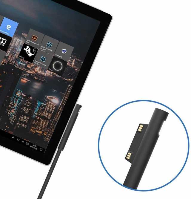 PC周辺機器Microsoft タブレット Surface 3 用純正 充電器 6個セット
