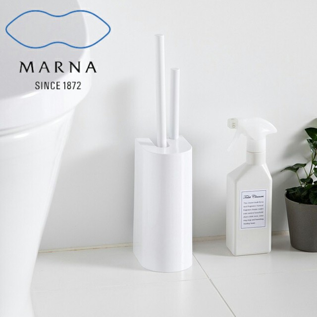 トイレブラシ マーナ Marna 2in1 Slim あす着 トイレブラシ セット おしゃれ スタンド トイレ掃除 便器 2本のブラシ W585の通販はau Pay マーケット Se Magasin エスイーマガザン