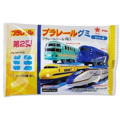 オリオン　プラレールグミ　サイダー味　6粒×120個 /駄菓子/子供会/お祭り/景品/