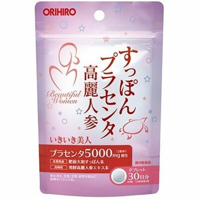 オリヒロすっぽんプラセンタ高麗人参×４８個　　【送料無料】