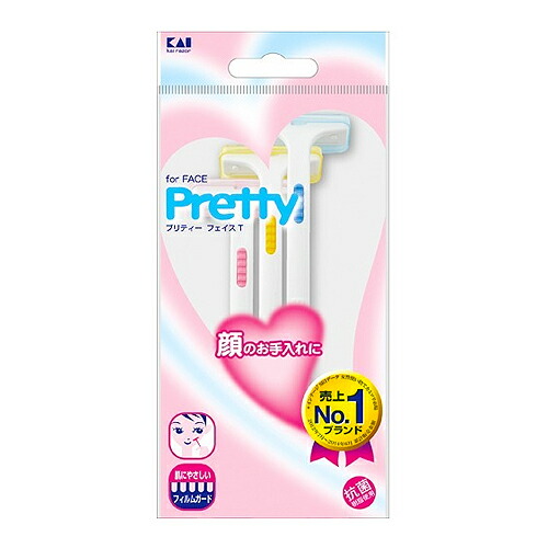 貝印カミ プリティー　フレッシュＴ　ＦＡＣＥ＆ＢＯＤＹ 3本×200個 【送料無料】