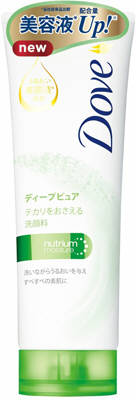 ユニリーバ ダヴ　ディープピュア洗顔料 130ｇ×48個   【送料無料】