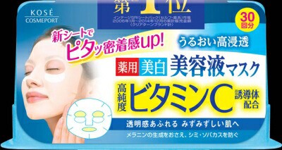 ＫＣＰ クリアターン　高純度持続型ビタミンＣマスク 30枚×24個 【送料無料】