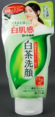 ロート製薬 白茶爽　白茶練り石鹸 120ｇ×48個   【送料無料】