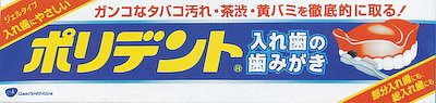 アース製薬 ポリデント　入れ歯の歯みがき ９５ｇ×60個【送料無料】【オーラル】【歯磨き】【歯ブラシ】