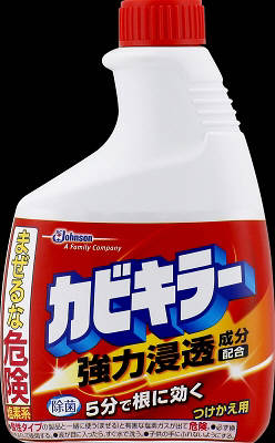 ジョンソン  カビキラー　つけかえ　４００ｇ  ４００ｇ×36個【送料無料】【住居用洗剤】【お掃除】の通販は 9,348円