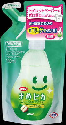 ライオン  ルック　まめピカトイレクリーナー　Ｆアップル　替  １９０ｍｌ×24個【送料無料】【住居用洗剤】【お掃除】の通販は 5,159円