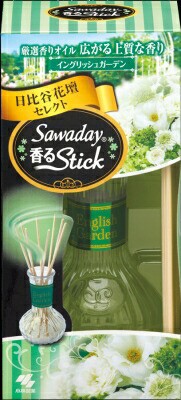 小林製薬 消臭元香るＳｔｉｃｋ　日比谷花壇イングリッシュＧ ×18個【送料無料】【消臭剤】【芳香剤】