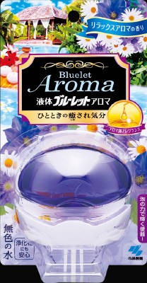 小林製薬 液体ブルーレットおくだけアロマ　リラックスＡ ７０ｍｌ×96個【送料無料】【消臭剤】【芳香剤】