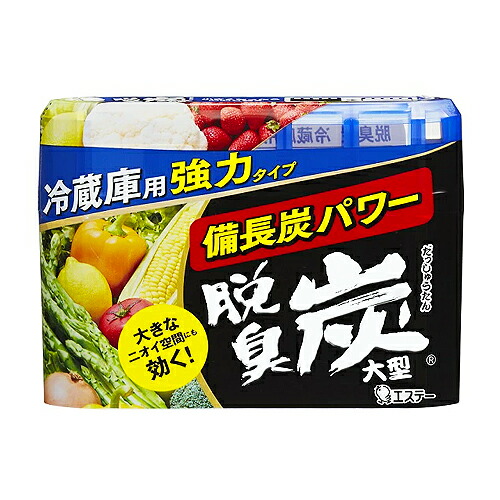 エステー  脱臭炭　冷蔵庫用　大型  ２４０ｇ×48個【送料無料】【食器用洗剤】