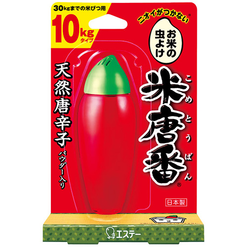エステー 米唐番　お米の虫よけ 10kgタイプ (米びつ30kgまでに1個）)×48個「米びつ用防虫剤」