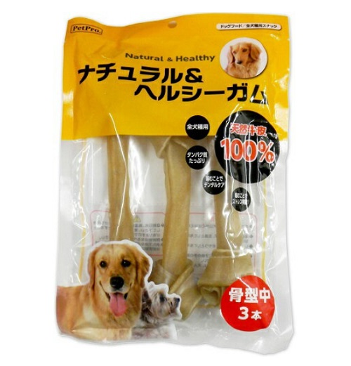 ペットプロナチュラル＆ヘルシーガム骨型中３本×36個