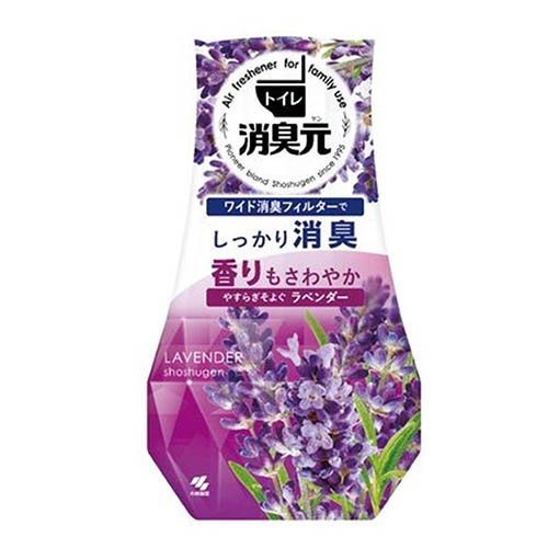 小林製薬 トイレの消臭元　やすらぎそよぐラベンダー４００ｍＬ ×32個【送料無料】【消臭剤】【芳香剤】