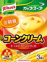 味の素 クノールカップ　コーンクリーム３Ｐ　５７．６ｇ ×60個【送料無料】 8,109円