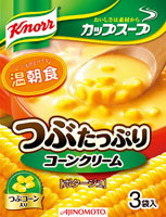 味の素 クノールカップ　つぶたっぷりコーン３Ｐ　５３．１ｇ ×60個【送料無料】