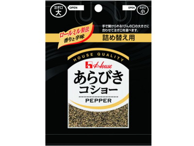 ハウス食品 ハウス　袋入りあらびきコショー　３３ｇ３３ｇ ×120個【送料無料】