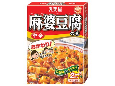 丸美屋食品工業 丸美屋 麻婆豆腐の素 中辛 箱１６２ｇ×60個 【