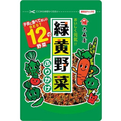 大森屋　大森屋　緑黄野菜ふりかけ　袋４５ｇ×60個　【送料無料】