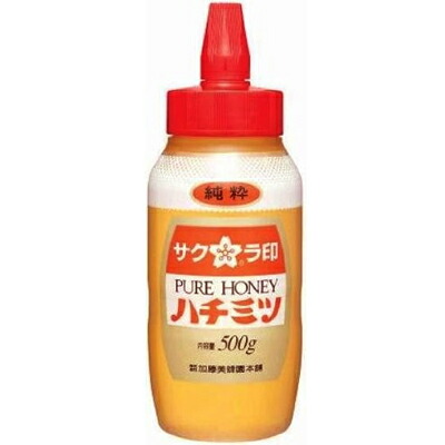 加藤美蜂園本舗 サクラ印ハチミツ５００Ｇ ×12個【送料無料】