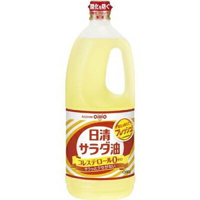 日清オイリオ　日清油　サラダ油　１３００ｇ　ペット×10個　【送料無料】の通販は 6,521円