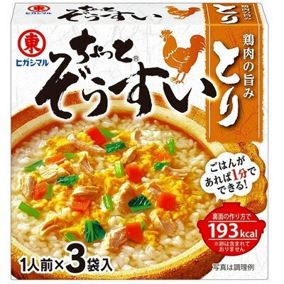 ヒガシマル醤油 ヒガシマルちょっとぞうすいとり３Ｐ ×60個【送料無料】
