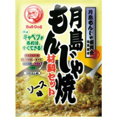 ブルドックソース　ブルドックソース　（０９春）月島もんじゃ焼　ソース味　８１．３ｇ×30個　【送料無料】