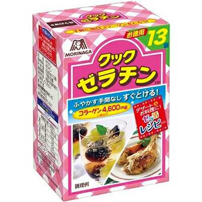 森永製菓　森永製菓　クックゼラチンお徳用　箱５ｇ×１３×60個　【送料無料】