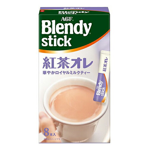 ＡＧＦ　ブレンディ　スティック　紅茶オレ　８Ｐ×24個　【送料無料】