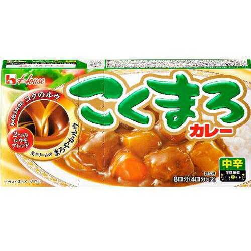 ハウス食品 こくまろカレー中辛　１４０ｇ×60個