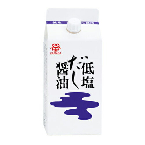 鎌田醤油　低塩だし醤油　200ｍｌ×20個