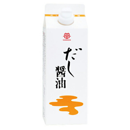 鎌田醤油　だし醤油　500ｍｌ×24個